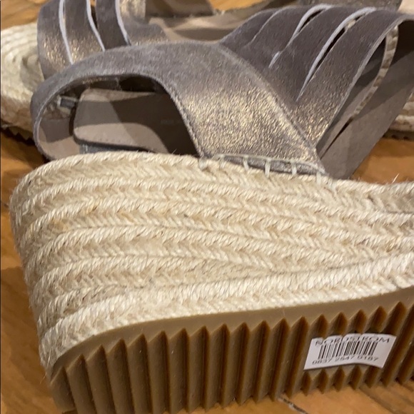 NEW Eileen Fisher Largo Espadrille Wedge Sandal - Picture 9 of 10